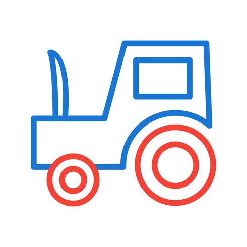 Traktor Icon Design vektor