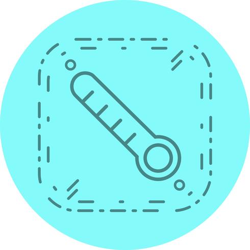 Termometer Icon Design vektor