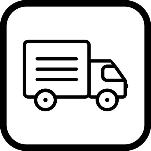 LKW-Icon-Design vektor