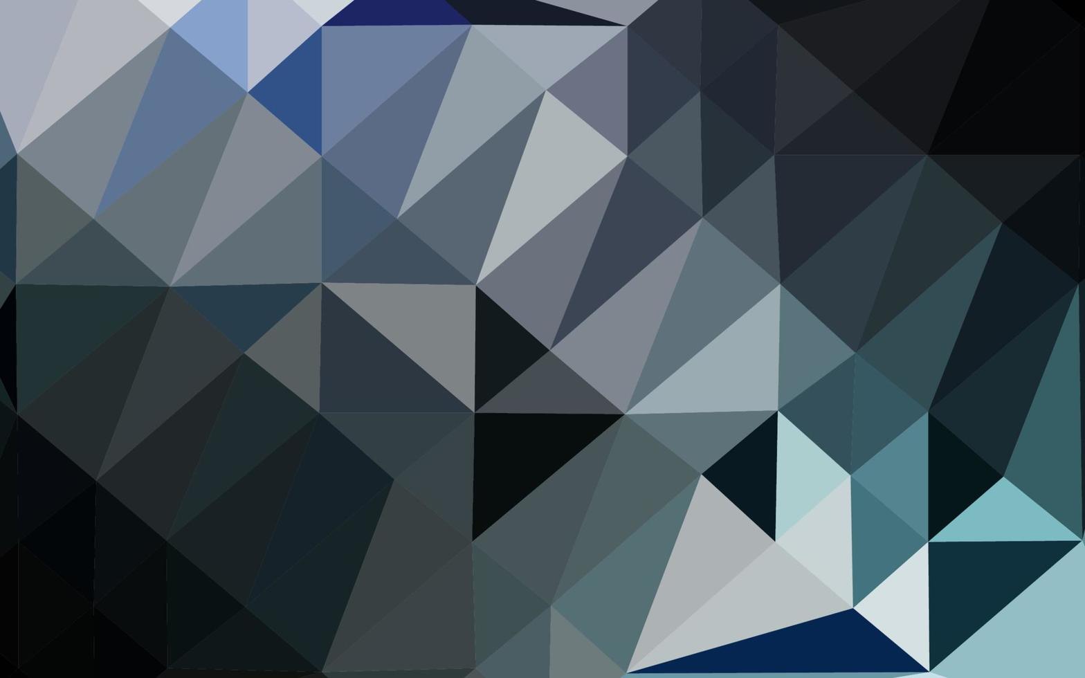 ljusblå vektor lysande triangulärt mönster.
