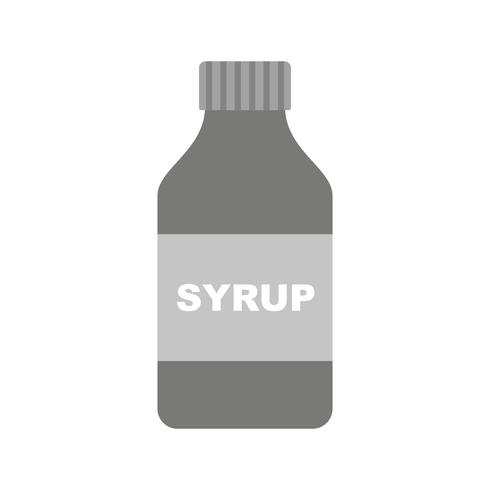 Sirup-Icon-Design vektor