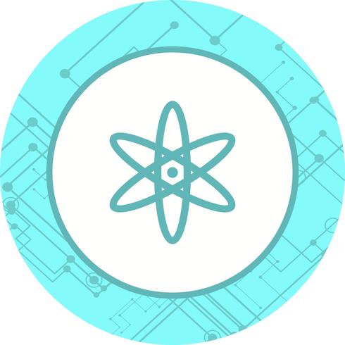 Atom-Icon-Design vektor