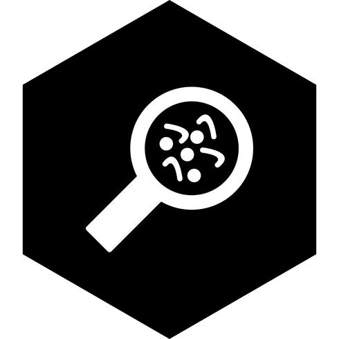 Bacteria Icon Design vektor