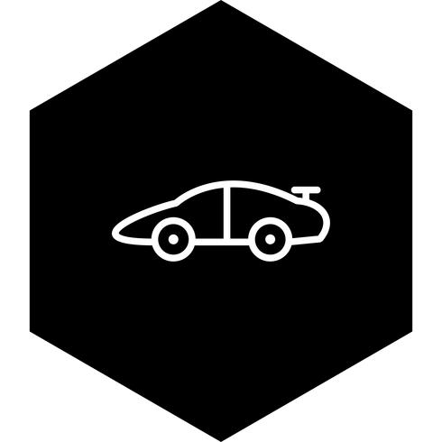 Sportwagen-Icon-Design vektor