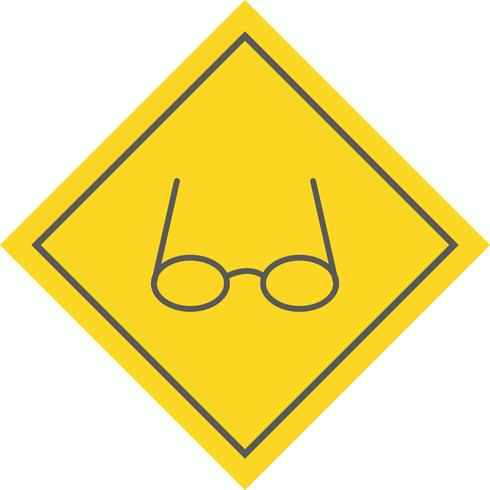 Brille Icon Design vektor