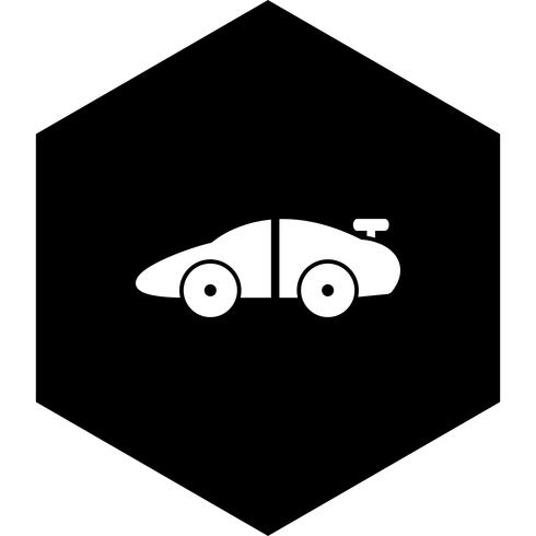 Sportwagen-Icon-Design vektor