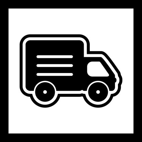 truck icon design vektor