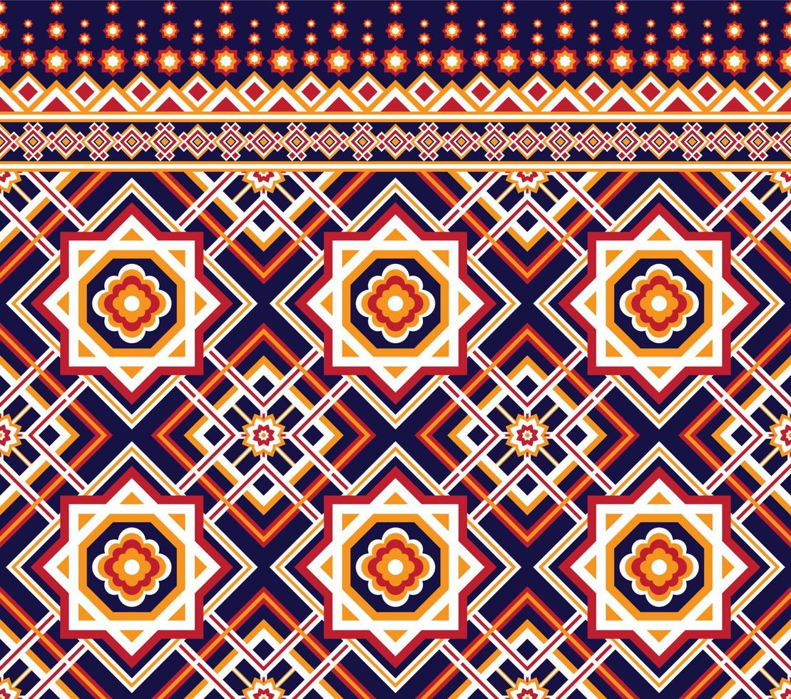 mönster etniskt tyg textur geometrisk vektor aztec orientalisk illustration retro keramiska plattor