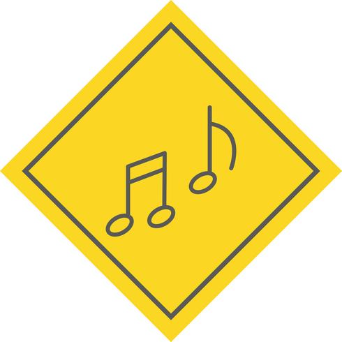Musik-Icon-Design vektor