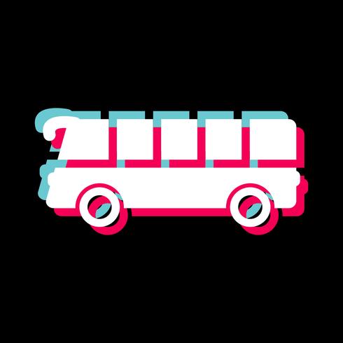 Bus-Icon-Design vektor