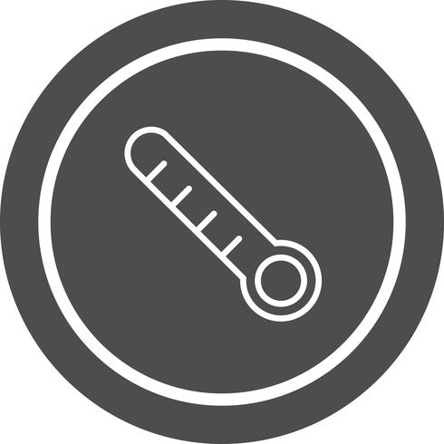 Termometer Icon Design vektor