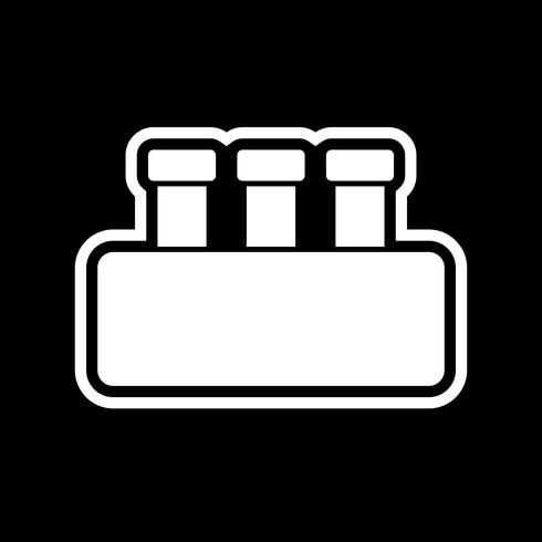 Chemie Set Icon Design vektor