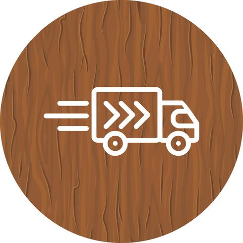 Leverans Truck Icon Design vektor