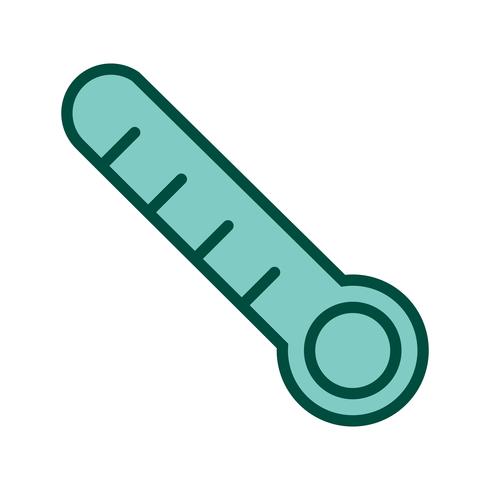 Termometer Icon Design vektor