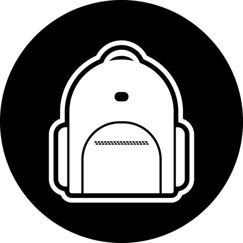 Bagpack-Icon-Design vektor