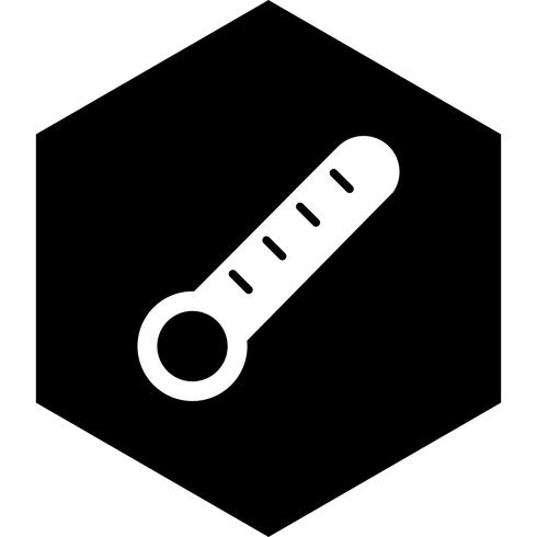 Termometer Icon Design vektor