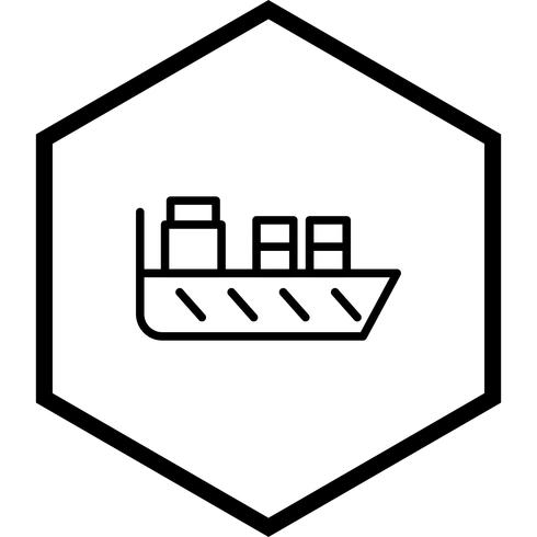 Schiff Icon Design vektor