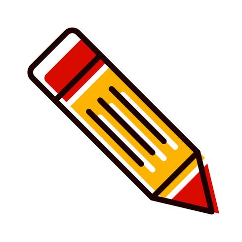 Bleistift-Icon-Design vektor