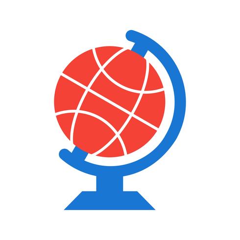 Globe icon design vektor