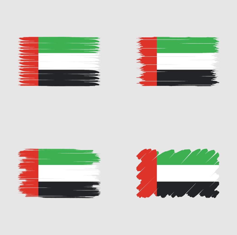 samlingsflagga i Förenade Arabemiraten vektor