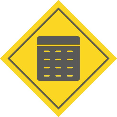 Kalkylator Icon Design vektor