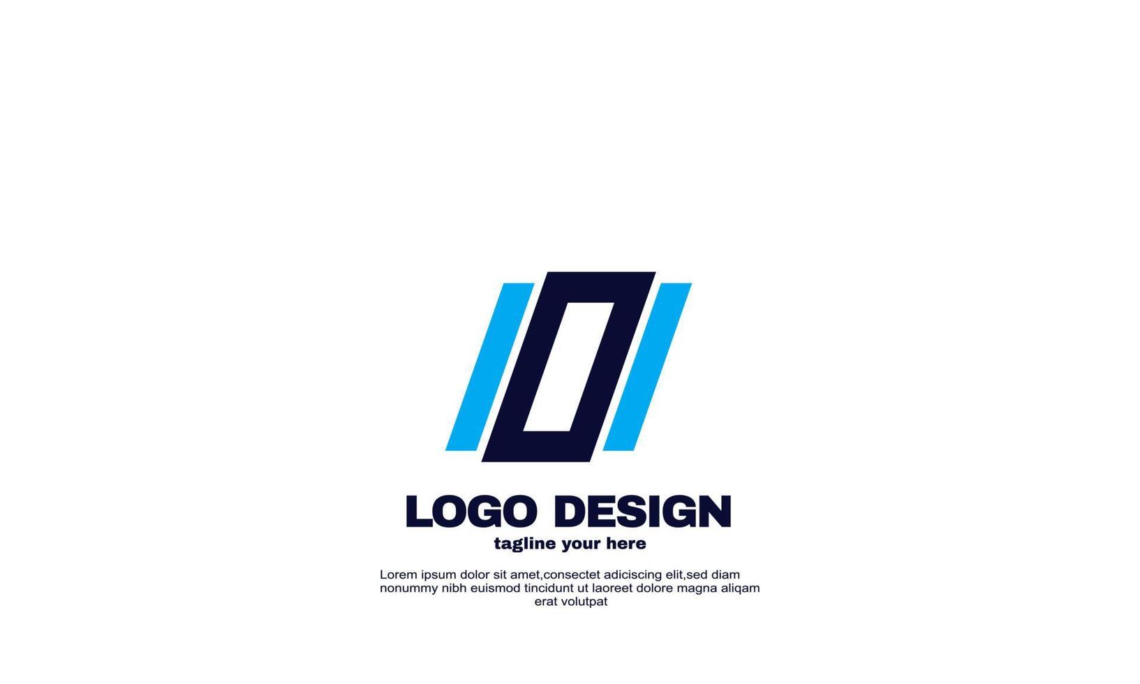 fantastische moderne Networking-Logo-Unternehmens- und Branding-Design-Vorlage vektor