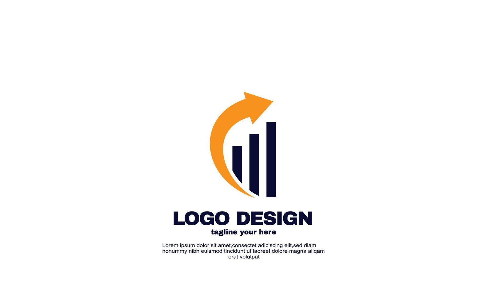 vektor karriär steg design logotyp mall design ledarskap