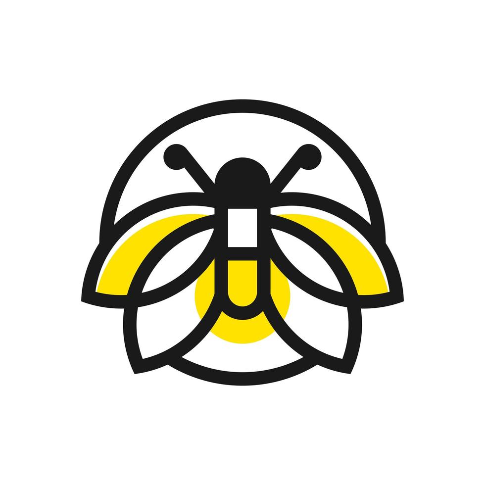 fliegender schmetterling umriss logo vektor