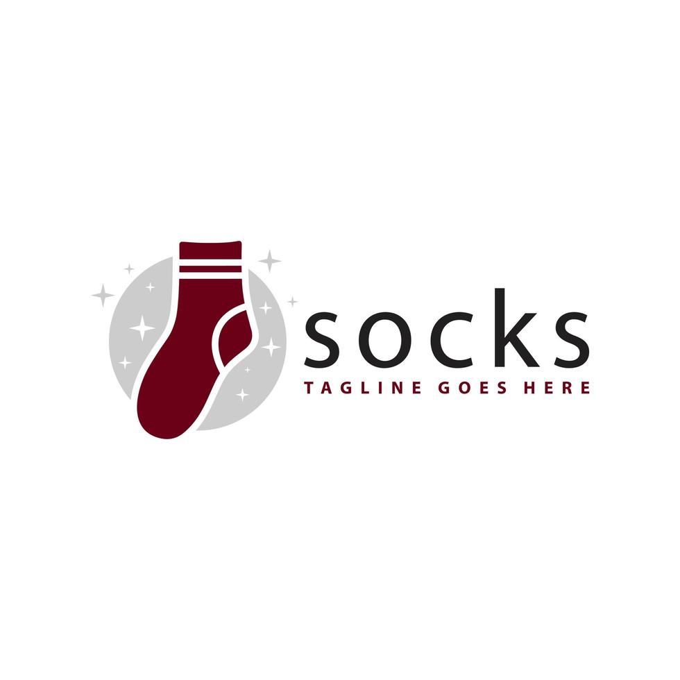 sock hantverkare illustration logotyp vektor