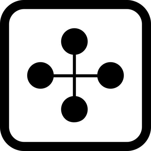Link Building Icon Design vektor