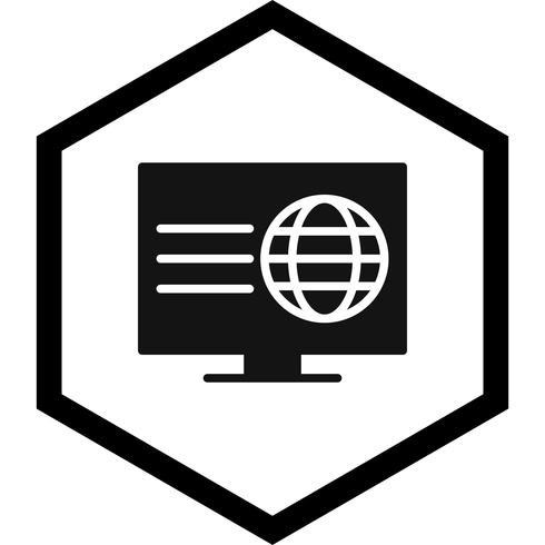 Webbsida Icon Design vektor