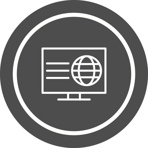 Webseiten-Icon-Design vektor