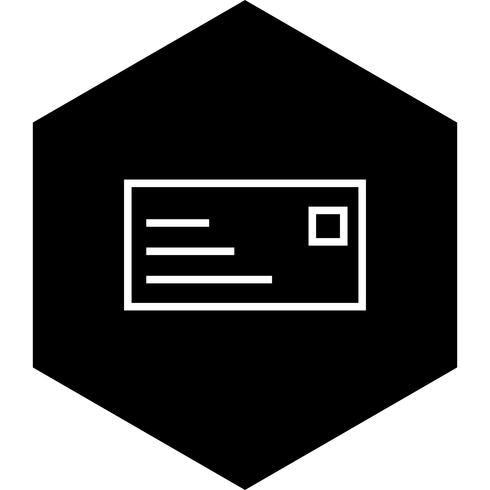 ID-kort Icon Design vektor