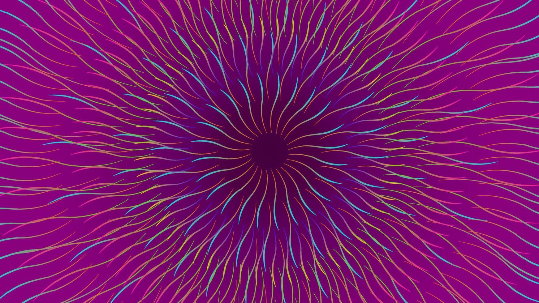 webabstract cirkulär geometrisk bakgrund. cirkulärt geometriskt centriskt rörelsemönster. färgglad abstrakt bakgrund. vektor