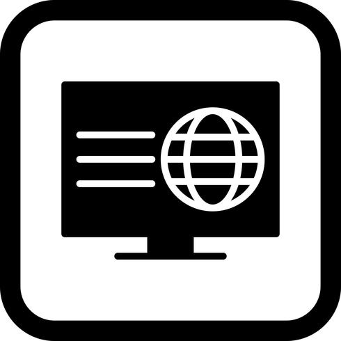 Webbsida Icon Design vektor