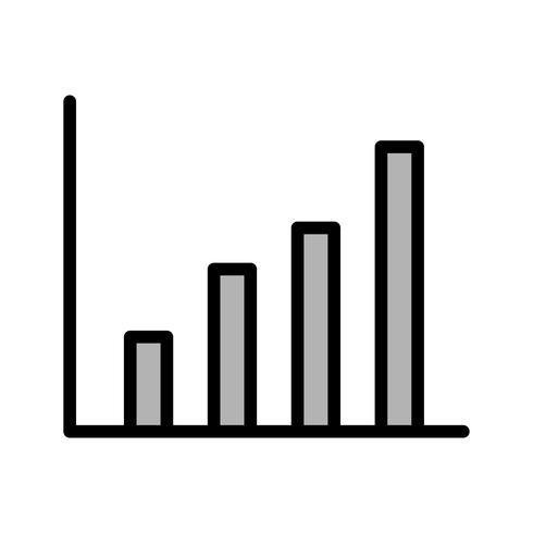 Statistik Ikon Design vektor