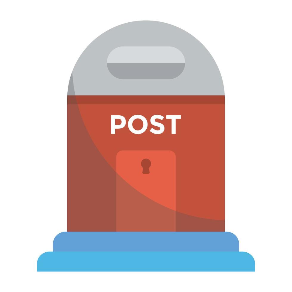 postbox koncept vektor