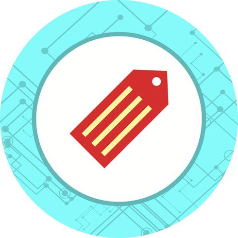 tag icon design vektor