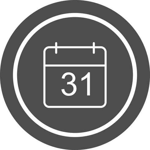 Kalender Icon Design vektor