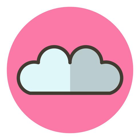 Cloud-Icon-Design vektor