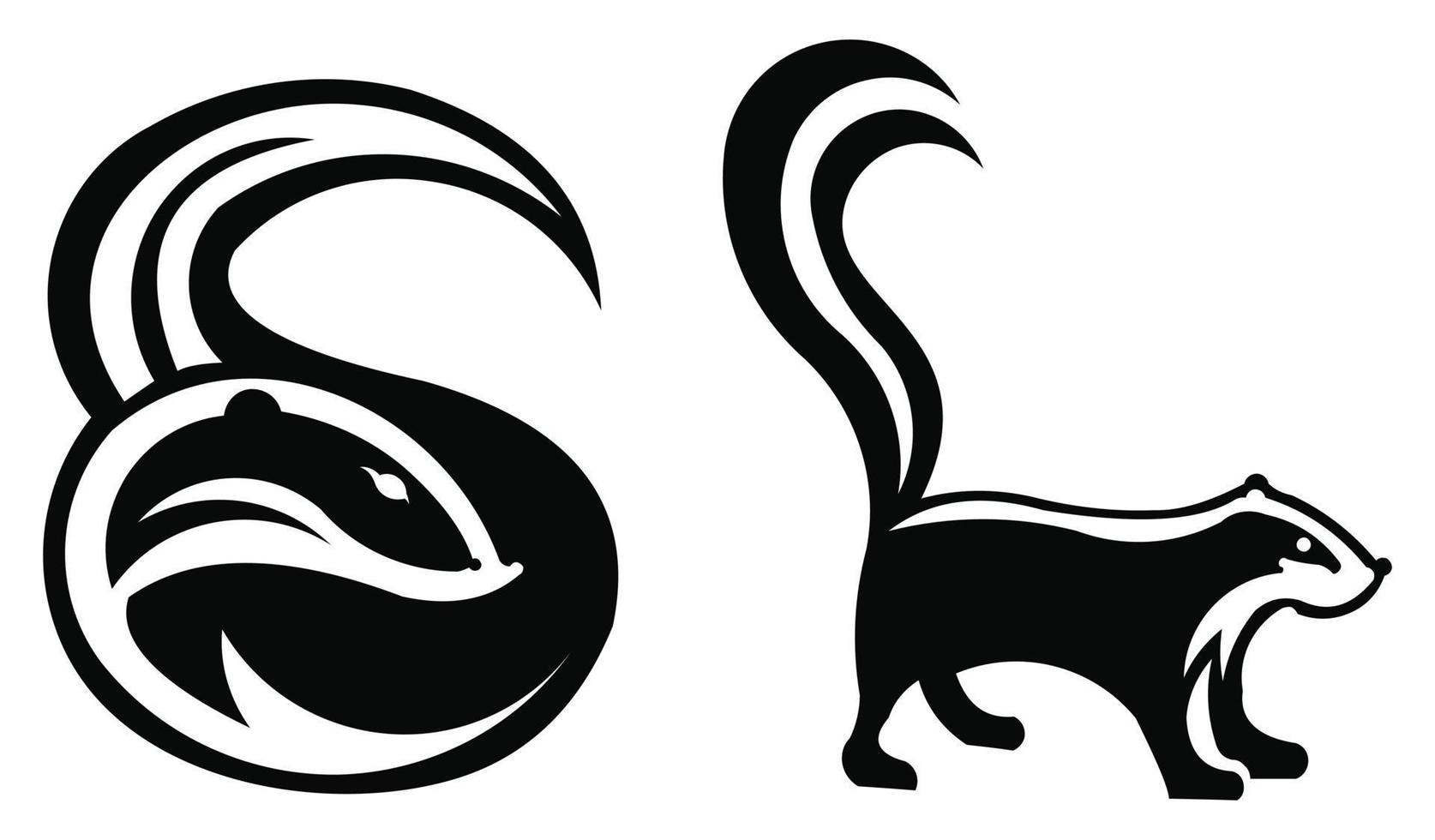 Eichhörnchen-Symbol. Eichhörnchen-Logo-Vorlage. Vektor