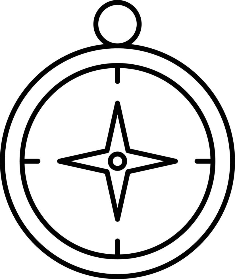 kompass ikon stil vektor
