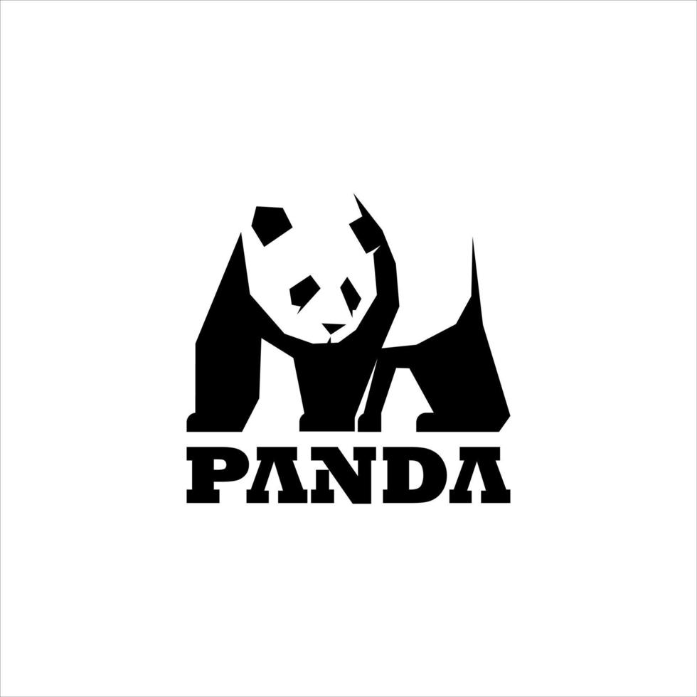 panda asien björn vilda illustration vektor