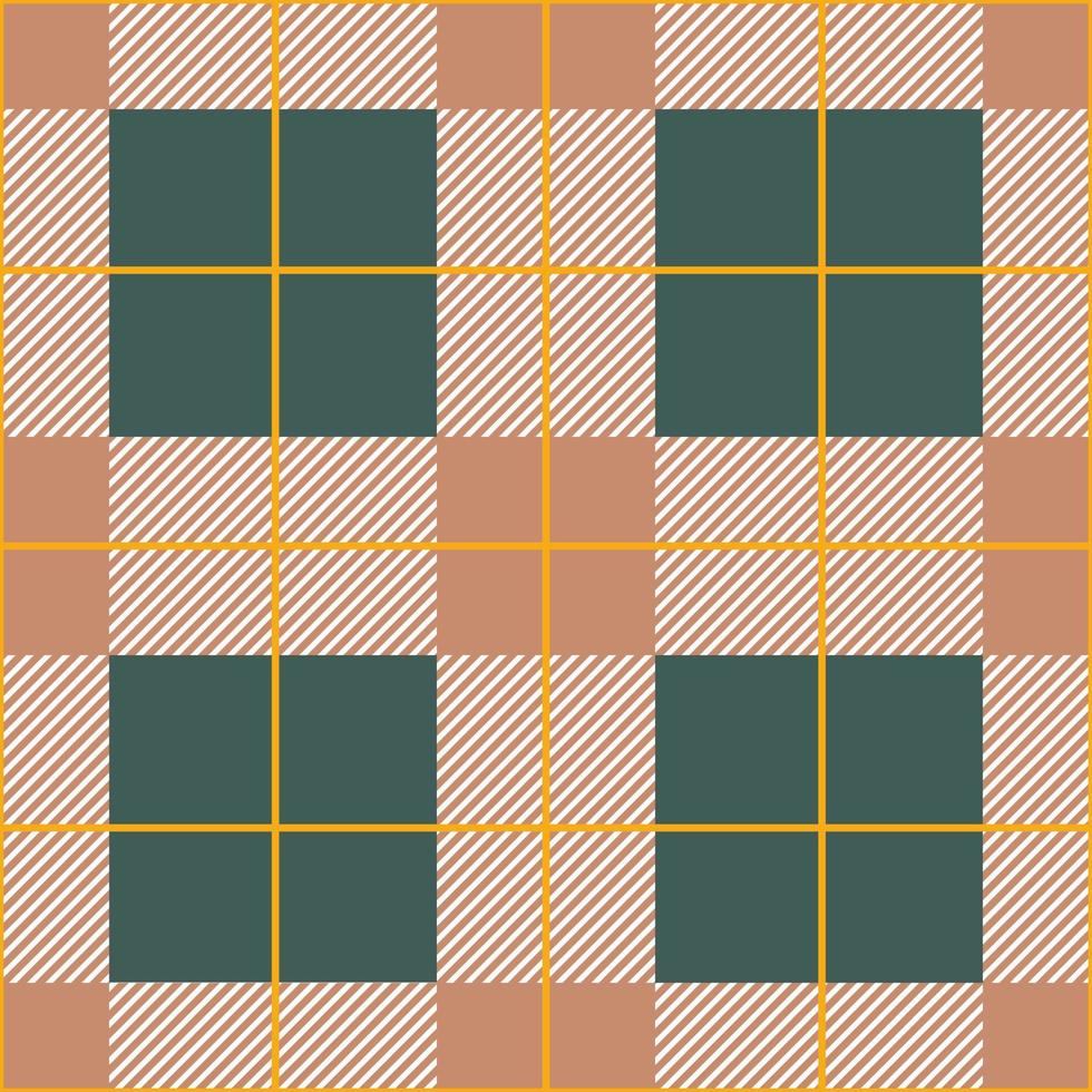 kariertes kariertes nahtloses muster. Tagesdecke Design, Tweed-Muster. Vektor. vektor