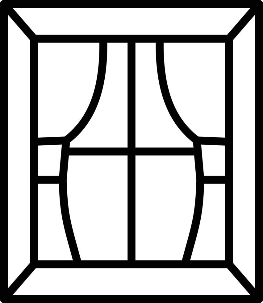 Fenstersymbolstil vektor