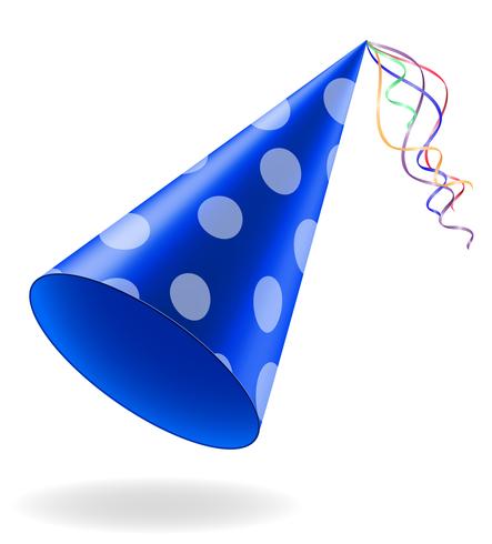 Kappe für Geburtstagsfeier-Vektor-Illustration vektor