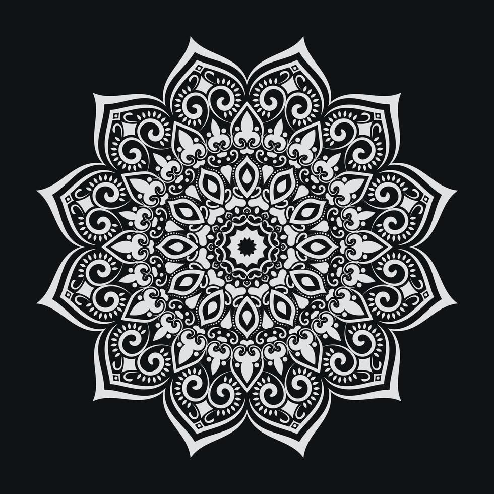 Luxus-Mandala-Vektor-Design vektor