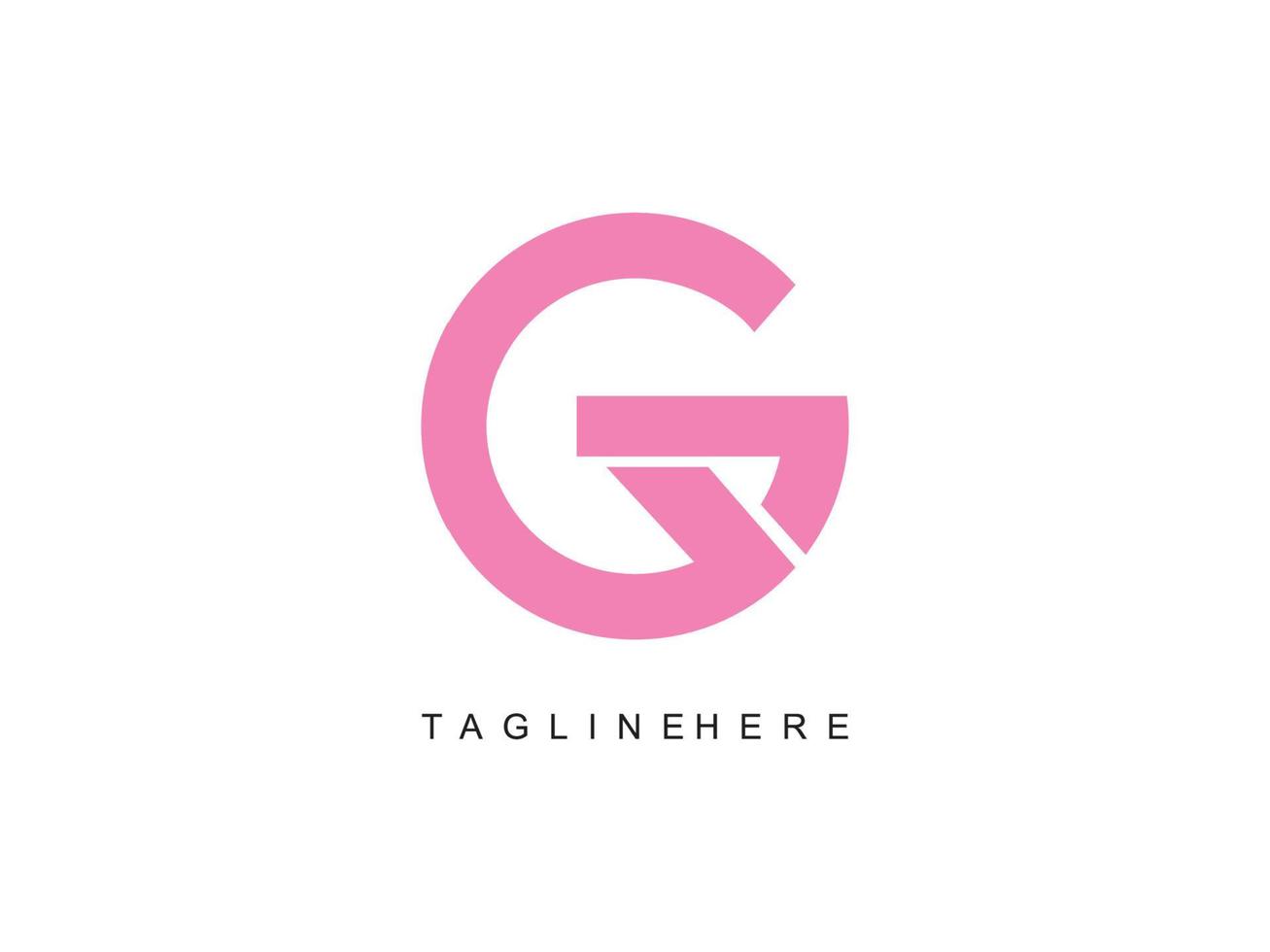 abstrakt färgglada bokstaven g logotyp design för affärsföretag vektor