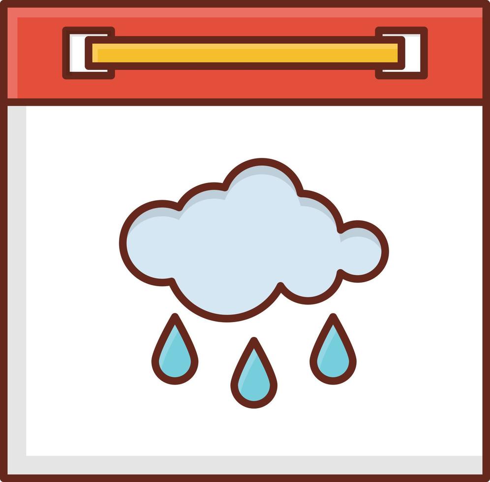 Wetter-Vektor-Illustration auf einem transparenten Hintergrund. Symbole in Premiumqualität. Vektorlinie flaches Farbsymbol für Konzept und Grafikdesign. vektor