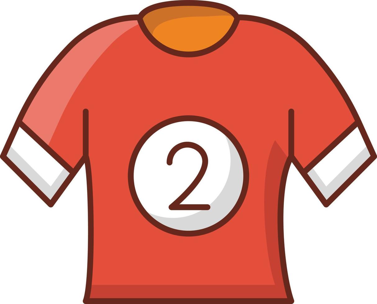 Shirt-Vektor-Illustration auf einem transparenten Hintergrund. Symbole in Premiumqualität. Vektorlinie flaches Farbsymbol für Konzept und Grafikdesign. vektor